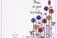 38 Beautiful Birthday Cards For Mom | Kittybabylove with regard to Mom Birthday Card Template