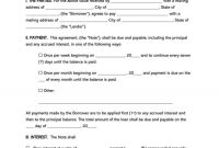 38 Free Loan Agreement Templates &amp; Forms (Word | Pdf) with regard to Blank Loan Agreement Template
