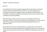 4+ Introduction Email Examples & Samples – Pdf, Doc | Examples pertaining to New Business Introduction Email Template