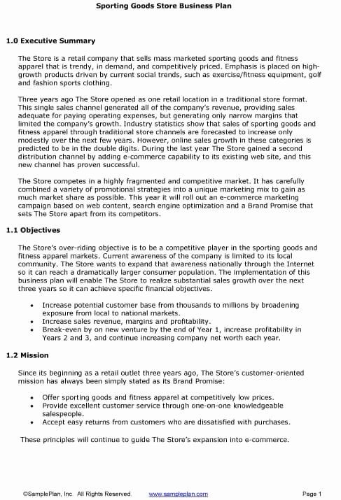 40 Executive Summary Sample For Proposal In 2020 | Retail regarding Executive Summary Template For Business Plan