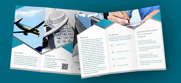 40 Print-Ready Brochure Templates | Free And Premium for Free Tri Fold Business Brochure Templates