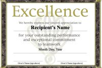 404 – Categoría No Encontrada | Awards Certificates Template inside Award Of Excellence Certificate Template