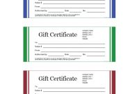 41 Free Gift Certificate Templates In Ms Word And In Pdf Format throughout Company Gift Certificate Template