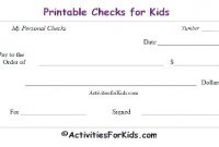 43+ Fake Blank Check Templates Fillable Doc, Psd, Pdf!! with Fun Blank Cheque Template