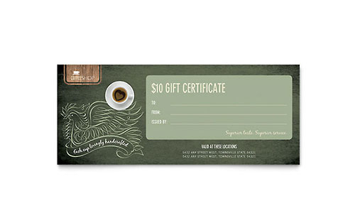 45+ Gift Certificates Templates - Word &amp; Publisher with regard to Publisher Gift Certificate Template