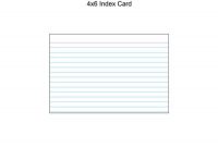 4X6 Index Card Template | Note Card Template, Printable Note with 4X6 Note Card Template Word