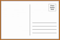 4×6 Postcard Template Word In 2020 | Postcard Template Free inside Free Blank Postcard Template For Word