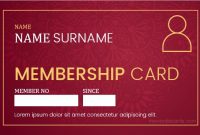 5 Best Membership Id Badge Templates For Ms Word | Microsoft for Gym Membership Card Template
