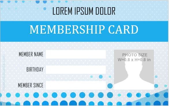 5 Best Membership Id Badge Templates For Ms Word | Microsoft within Template For Membership Cards