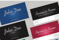 5 Business Card Templates For Real Estate Agents for Generic Business Card Template