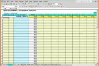 5 Business Expense And Income Spreadsheetexcel – An Image regarding Small Business Expense Sheet Templates