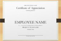 5+ Printable Years Of Service Certificate Templates – Word for Certificate For Years Of Service Template