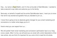 5 Promotional Email Examples (And How To Write Your Own) throughout Business Promotion Email Template