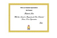 50 Free Certificate Of Recognition Templates – Printable within Safety Recognition Certificate Template