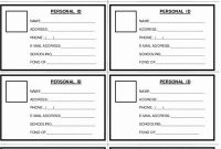 50 Inspirational Free Child Id Card Template In 2020 | Id inside Id Card Template For Kids
