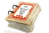 52 Reasons I Love You" Cards Tutorial | Papervine in 52 Reasons Why I Love You Cards Templates