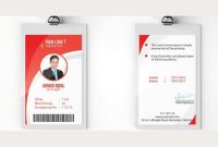 55 Free Employee Id Card Template Ai Free Download For Free with regard to Work Id Card Template