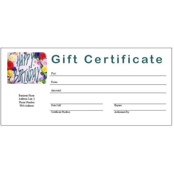 6 Free Printable Gift Certificate Templates For Ms Publisher within Publisher Gift Certificate Template