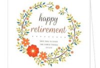 63 Create Greeting Card Template Retirement Psd File regarding Retirement Card Template