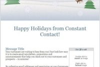 7 Email Templates To Drive Results This Holiday Season intended for Holiday Card Email Template
