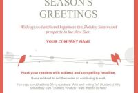 7 Email Templates To Drive Results This Holiday Season pertaining to Holiday Card Email Template