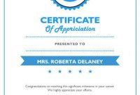 8 Free Printable Certificates Of Appreciation Templates | Hloom for Employee Recognition Certificates Templates Free