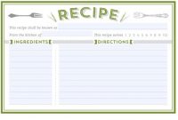 8+ Free Recipe Card Templates (Print To Use) – Word Excel Fomats inside Microsoft Word Recipe Card Template