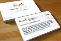 84 Customize Our Free Google Name Card Template Now With for Google Search Business Card Template