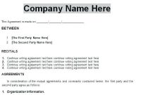 9+ Business Management Contract Examples In Google Docs | Ms for Business Management Contract Template