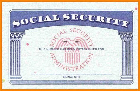9+ Fake Social Security Card | | Id Card Template, Social regarding Social Security Card Template Free