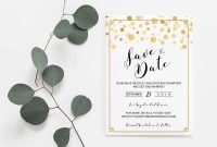 9 Free Save The Date Templates within Save The Date Cards Templates
