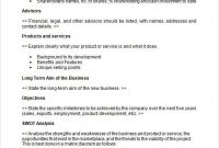 96 With Format For Business Plans – Resume Format in Property Development Business Plan Template Free