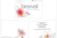 98 Free Free Farewell Card Template Word Makerfree with Farewell Card Template Word