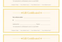 A Free Customizable Gift Voucher Template Is Provided To intended for Custom Gift Certificate Template