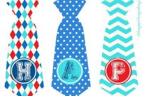 A Free Printable: The Father's Day Tie Banner | Fathers Day pertaining to Tie Banner Template