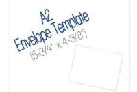 A2 Card Template For Word – Cards Design Templates with regard to A2 Card Template