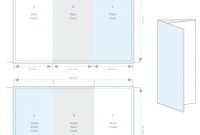 A4 Tri Fold Brochure Template – Allprinting Brisbane throughout Tri Fold Tent Card Template