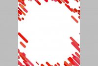 Abstract Chaotic Rounded Diagonal Stripe Pattern Brochure within Blank Templates For Flyers