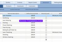 Access Templates Of Invoicing Software For Small Business regarding Small Business Access Database Template
