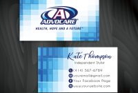 Advocare Business Cards, Advocare, Printable File regarding Advocare Business Card Template