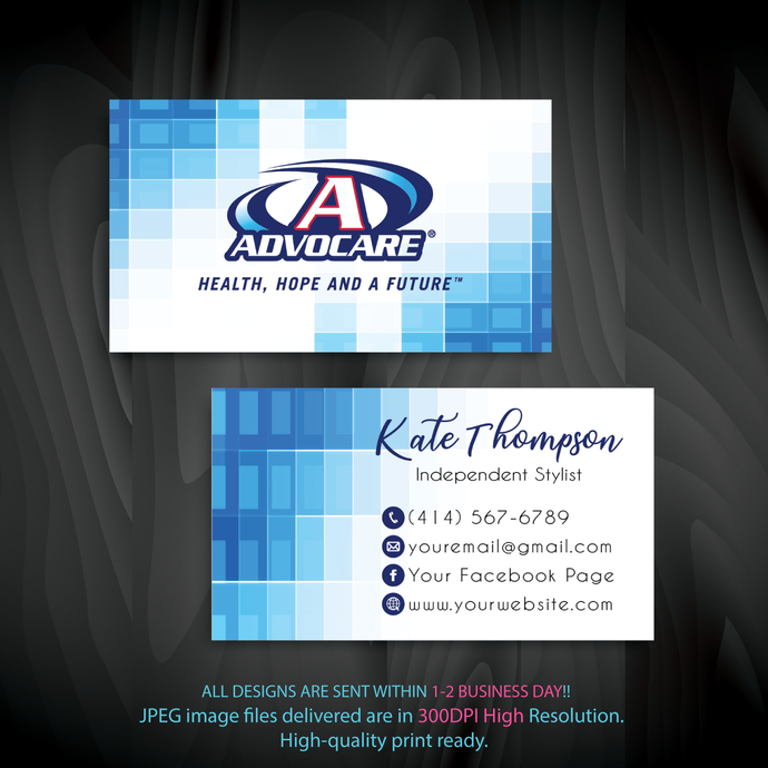 Advocare Business Cards, Advocare, Printable File regarding Advocare Business Card Template