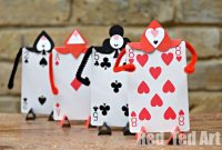 Alice In Wonderland Crafts – Card Soldiers – Red Ted Art inside Alice In Wonderland Card Soldiers Template