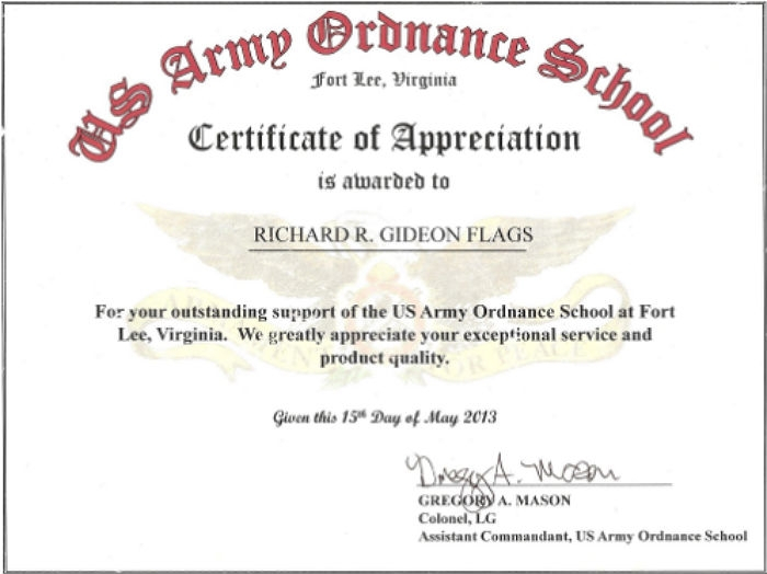 Army Certificate Of Appreciation Template (8) - Templates within Army Certificate Of Appreciation Template