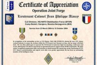 Army Good Conduct Medal Certificate Template 8 Di 2020 pertaining to Army Good Conduct Medal Certificate Template