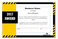 Award Certificate Sample Template For Ms Word | Document Hub inside Award Certificate Templates Word 2007