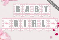 Baby Shower Banner Templates ~ Addictionary regarding Baby Shower Banner Template