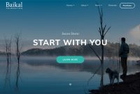 Baikal – Html5 Bootstrap 4 Template For Startups & Business Website pertaining to Website Templates For Small Business