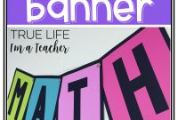 Banner Template {All Caps} | Classroom Banner, Classroom pertaining to Classroom Banner Template