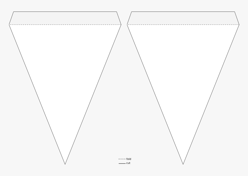 Banner Template Triangle, Hd Png Download - Kindpng inside Triangle Banner Template Free