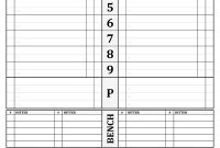 Baseball Lineup Card Template – Free Download | Baseball for Baseball Lineup Card Template